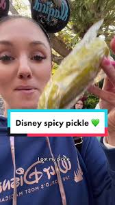 Well that took a turn 😅 I literally ate my words #disney #disneyparks  #disneyland #pickles #disneysnacks #spicy #oops #foryou #disneyfyp