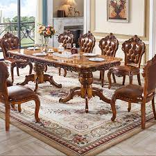 Rectangular dining set with marble stone top and four comfy chairs. 8 Seats European Style Dining Table Large Apartment Rectangular Dining Table Furniture Buy Dining Table Dining Table Set Dining Room Furniture Product On Alibaba Com