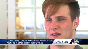 More than a month after prom night crash, survivor struggles to find  normalcy