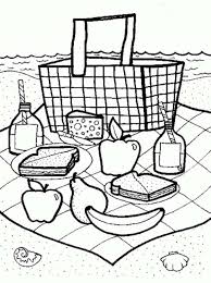 10 free 4th of july coloring pages for kids. Coloring Pages Picnics Coloring Home