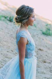 Maßanfertigung & übergröße, alle farben. Ein Blaues Brautkleid Braut Hochzeitskleid Bunt Brautkleid
