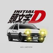 Initial d in 4k sure looks amazing. Ae86 From Initial D Uv Cartistry Draw To Drive