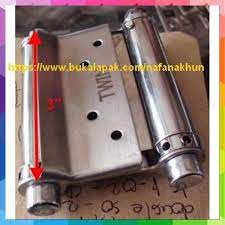 Cara memasang engsel pintu dan jendela. Jual Engsel Koboi Koboy Gq 4 Pintu Bolak Balik Cafe Salon Spring Hinge Free Door Hinge Limited Di Lapak Medanrr Bukalapak