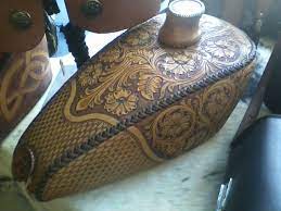 Digamos Que Es Un Caballo Motorizado Bike Tank Motorcycle Tank Leather