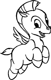 Baby Pegasus Coloring Pages To Print Free Coloring Books Coloring Pages Drawings Nemo Coloring Pages