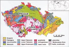 Map of czech republic and travel information about czech republic brought to you by lonely lonely planet's guide to czech republic. Simplified Geological Map Of The Czech Republic With The Capital City Download Scientific Diagram