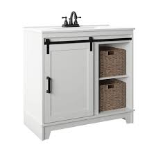 Single Bathroom Vanity Side Cabinet
