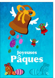 Merci Facteur Cloches De Paques Joyeuses Fetes De Paques Image Paques Carte De Paques