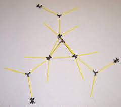 Build A D Stix Tetrahedral Kite Geometric Construction Kite Construction Sets