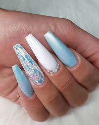 Powder and liquid monomer and polymers are mixed together to. Pin By Ashlee Miller On Nails Winter Nails Acrylic Nail Designs Winter Acrylics Blue Christmas Nails