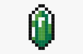 It's possible to find various art and images that are available for download without charge. Green Rupee Png Svg Freeuse Stock Minecraft Diamond Pixel Art Transparent Png 365x450 Free Download On Nicepng
