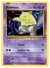 Details about genuine 1995 drowzee pokemon card. Serebii Net Pokemon Card Database Evolutions 49 Drowzee
