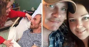 Fyrabarnspappa drabbas av mänsklig form av galna kosjukan efter märkliga  symptom