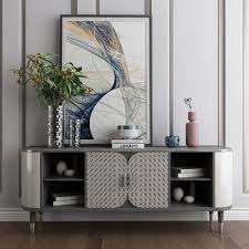 现代轻奢玄关边柜 建e网3d模型分享交流平台 3d模型下载 3d模型下载网站 house interior decor interior furniture sideboard furniture