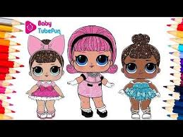Colouring Lol Surprise Dolls Colouring Pages Fancy Madame Queen Miss Baby Youtube Lol Dolls Coloring For Kids Lol