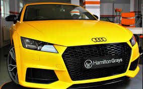 Image result for Vegas Yellow 2018 TTRS