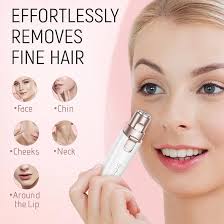 Orchrose Facial Hair Remover Eyebrow Trimmer: Portable Rechargeable 2 in 1  Face Shaver for Women