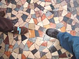 Modern floor + wall tile finishes in addition to any given materials' natural look, modern tile can also be categorized by finish type, with glazed, matte, gloss, and polished finishes being the most. Mosaic Floor