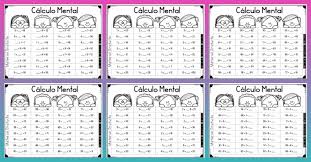 Programa para entrenar nuestra mente y gozar de una buena salud mental. Calculo Mental Imagenes Educativas