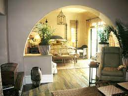 Such interiors are distinctive and often contain rich and earthy colors, plenty of warm woods, intricate wrought iron details, and loads of old world character. Spanish Neutral Bedroom Interior Design 600