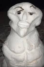 cursed snowman