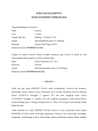 Surat kuasa khusus via contoh.pro. Contoh Surat Kuasa Khusus Tipikor