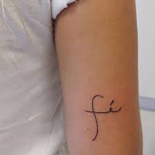 Fe Faith Minimalist Tattoo On Arm Tattoo On Arm Tattoos Minimalist Tattoo