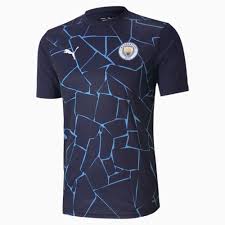 Manchester city brought to you by: Man City Stadium Herren Aufwarmtrikot Peacoat Team Light Blue Puma Manchester City Puma Deutschland