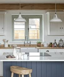 How To Make Tongue Groove Modern Blue Shaker Kitchen Kitchen Cabinets Grey And White Kitchen Cabinets Color Combination