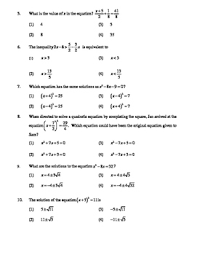 Build your career in healthcare, data science, web development, business, marketing & more. Common Core Algebra Solving Equations And Inequalities Regents Review Worksheet