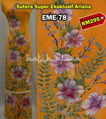 15 lukisan bunga raya yang senang di 2020 lukisan bunga. Batik Plaza Design Baru Ariani Corak Bunga Raya Facebook