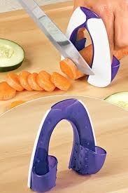Safe Slice Knife Guard Avoid Accidents Increase Speed And Improve Accuracy Get Professional Results With Ustensile Cuisine Gadget Cuisine Outils De Cuisine