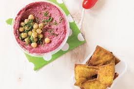 Hummus De Betteraves Recettesduqc Hummus Bettersve Collation Detox Food Recipes Appetizers