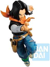 The adventures of a powerful warrior named goku and his allies who defend earth from threats. Amazon Com 35789 Dragon Ball Super Battle With Dragon Ball Fighterz Android 17 Figure Toys Games