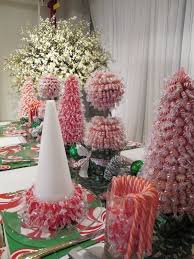 Table Decor Candy Cane Christmas Centerpieces Christmas Trees For Kids Christmas Decorations