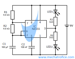 Here is the list of 40 555 timer circuits that can help you in understanding 555 timer functions.first five circuits explains. Led Flasher Circuits Using 555 Timer Ic