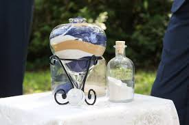 Unity Sand Ceremony In Navy And Gold Treasure Wedding Unity Sand Ceremony Wedding Package