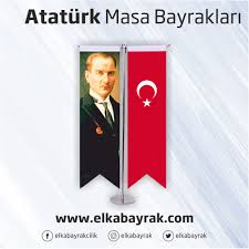 Ataturk Masa Bayraklari Bayrak Masa El Kina