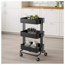 raskog desserte noir ikea raskog utility cart kitchen cart utility cart