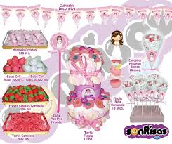 Fue un montaje diferente el candy bar comunión niña que hoy os traigo. Conjunto De Marshmallow Y Goma Dulce A Granel Tartas Brochetas Y Pirultetas Decoradas Con Dibujos De Primera Comunion Nina