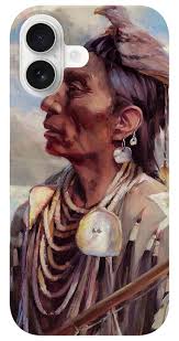 Indian Warrior iPhone Cases for Sale