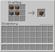 Coarse dirt is a variation of dirt found in mega taiga, mesa, and savanna biomes that neither grass, podzol or mycelium will grow on top of despite the light level, unlike regular dirt. How To Make Coarse Dirt In Minecraft
