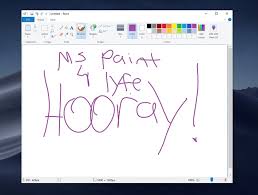 Blur effect in ms paint. Rejoice Microsoft Paint Is Here To Stay In Windows 10 Windows Central