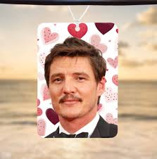 Car Air Freshener, Pedro Pascal Freshener, Funny Car Air Freshener Car  Accessories, Funny Meme Gift, Funny Car Gift, Secret Santa,