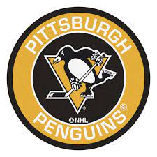Nhl Pittsburgh Penguins Roundel 27 In X 27 In Non Slip Indoor Only Mat Pittsburgh Penguins Logo Nhl Pittsburgh Penguins Pittsburgh Penguins