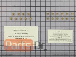 Step by step instructions on how to replace a lp conversion kit #grlp3 for range made by frigidaire, tappan, white westinghouse, electrolux. Frigidaire Grlp3 Gas Range Lp Conversion Kit Parts Dr