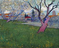 Beli lukisan di kamar tidur online berkualitas dengan harga murah terbaru 2021 di tokopedia! Pemandangan Arles Di Antara Pohon Pohon Berbunga Vincent Van Gogh Van Gogh Vincent