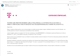 Locatorul dă în locatiune/folosintă b) să predea bunurile date în locatiune, nu în starea existentă la încheierea contractului, ci conform destinatiei în vederea căreia au fost închiriate Are Dreptul Telekom Sa Modifice Unilateral Contractul Si Anume Pretul Serviciilor Romania
