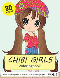 A cute anime style chibi girls coloring book for both adults and kids!. Amazon Com Chibi Girls Coloring Book 30 Coloring Pages Of Chibi Girls In Coloring Book For Adults Vol 1 9781791510282 Rai Sonia Books