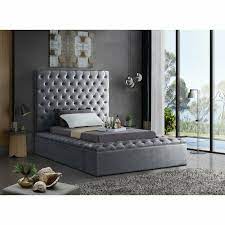 Partial geralyn tufted king storage platform bed loveseat online auctions los angeles. Geralyn Tufted Upholstered Storage Platform Bed